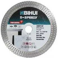 76 mm x 10 mm deimantinis diskas plytelėms B-SPEEDY BIHUI