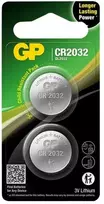 Gold Peak Industries GP ličio elementų baterijos CR2032, 3 V, 2 vnt. pakuotė