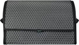 Bagažinės daiktadėžė EVAtech PRO M 32x50x30 cm - pilka / juodi kraštai