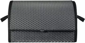 Bagažinės daiktadėžė EVAtech PRO M 32x50x30 cm - pilka / juodi kraštai