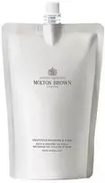 Molton Brown Gardus vonios ir dušo gelio papildymas „Rabbar & Rose“, 400 ml