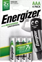 Akumuliatorius HR3 (AAA) 1.2V 500mAh Ni-Mh ENERGIZER (4vnt pakuotėje)