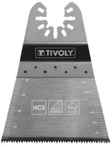 Tivoly Geležtė universali multifunkciniam įrankiui 68x40mm, HCS (hardened teeth), medienai