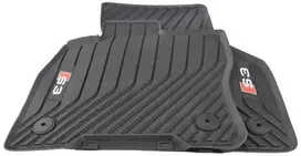 Audi A3 Saloon Sportback 8Y 2020 Juodos Visų Orų Pėdų Kilimėliai VAG Originalus 8Y1061221A041