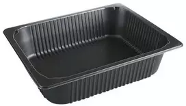 Færch Plastikinis padėklas 1/2GN ypač aukštas PP 327x268x80mm 4895ml 92vnt./padėklas