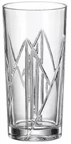 Crystal Bohemia Bohemia krištolinės stiklinės 350ml 6vnt,Kiru