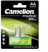 Baterija - Camelion AlwaysReady AAA 800mAh 1.2V Įkraunama 4 vnt.