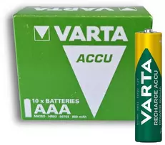 Baterija - Varta AAA R2U 800mAh 1.2V Įkraunamos 10 vnt.