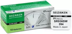 Baterija - Seizaiken 394 Sidabro Oksidas 1.55V 10vnt