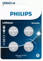 „Philips PHILIPS“ ličio jonų baterijos CR2025, 4 vnt. pakuotėje – 2272839