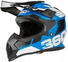 Vaikiškas šalmas BMX, Motokrosui, ENDURO, ATV, MTB, 360° XXS 51-52cm