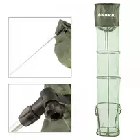 Tinklas Žuvies Laikimui AKARA 4S SR, Dydis 40x50x250, 4 Sekcijos
