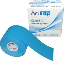 Kineziologinis Teipas AcuTop Mėlynos Spalvos, 5 cm 5 m.