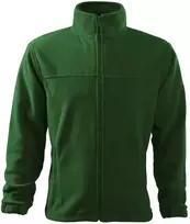 Vyriškas Flisinis Džemperis RIMECK Jacket 501, bottle žalias 280 g/m²