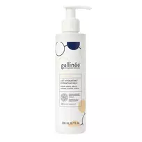 „Gallinee Body Care“ drėkinamasis kūno pienelis su prebiotikais, probiotikais ir postbiotikais, 200 ml