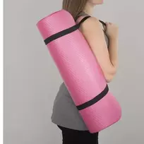 Winder Home Storas neslystantis jogos kilimėlis 60×190 cm – rožinis, patogus fitneso ir mankštos kilimėlis
