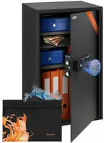 Brihard Business XXL Biometric Black Pearl biuro seifas