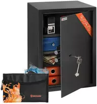 Brihard Business XL K Black Pearl biuro seifas