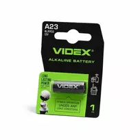 Baterija A23 / E23A VIDEX (2 vnt.) Alkaline, 12V, 55mAh