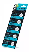 Baterijos VIDEX CR1620 (15 vnt.) 3V Lithium 70mAh