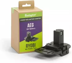 Akumuliatoriaus adapteris AEG akumuliatorius į Ryobi 18V įrankį, Badaptor BADAPTOR-AEG-RYO-BX – Naudokite esamus AEG akumuliatorius plačioje Ryobi ONE+ sodo ir remonto įrankių serijoje