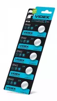 Baterijos VIDEX CR1632 (15 vnt.) 3V Lithium 130mAh