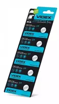 Baterijos VIDEX CR1220 (15 vnt.) 3V Lithium 40mAh