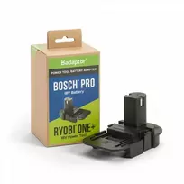 Akumuliatoriaus adapteris BOSCH PRO akumuliatorius į Ryobi 18V įrankį, Badaptor BADAPTOR-BOS-RYO-BX – Pritaikykite profesionalius Bosch Mėlyna serijos akumuliatorius Ryobi 18V sodo ir namų įrankiams