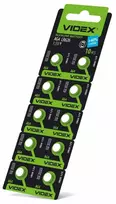 Baterijos AG4 / LR626 VIDEX (30 vnt.) 1.5V Alkaline 20mAh