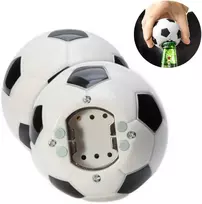 Butelių atidarytuvas su šaldytuvo magnetu „Futbolo kamuolys“