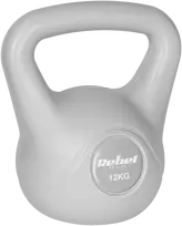 REBEL ACTIVE Kettlebell bituminous pilka 12 kg