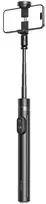 Selfie stick Wozinsky WRZP1 with automatically extendable legs, tripod function, 1.7m – juodos spalvos