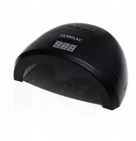 SEMILAC UV LED nagų lempa 24W/48 visiškai juoda
