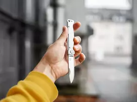 Boker Plus Atlas SW Topo sulankstomas peilis 12C27 16,4 cm pilkas