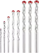 Grąžtas Zestaw Rinkinys Betono grąžtų rinkinys: 3, 4, 5, 6, 7, 8, 9, 10 mm, 8 vnt. rinkinys.