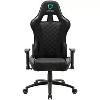 Onex PVC; Nailoniniai ratukai; Metalas | Onex | Žaidimų kėdės | GX330 serija | Juodas