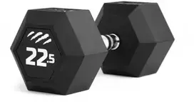 Svarmuo / hantelis TIGUAR Dumbbell HEX 5–50 kg (Svoris: 22.5kg)