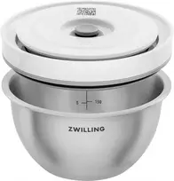 ZWILLING FRESH & SAVE Stalowa miska su dangteliu 350 ml, sidabrinė