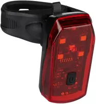 Dunlop - Galinis dviračio žibintas su 5 LED ir STOP funkcija K-Mark