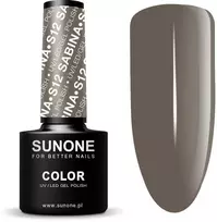 „Sunone“ UV/LED gelinis lakas, spalvotas – pilkas S12 Sabina, 5 g