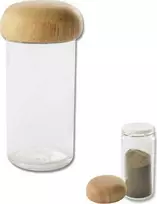Orion Prieskonių indelis su sieteliu 80 ml stiklinis