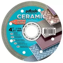Pdtools Deimantinis diskas RELIEF ULTRA, sausam/šlapiam pjovimui, Ø115 mm, 22.2 mm