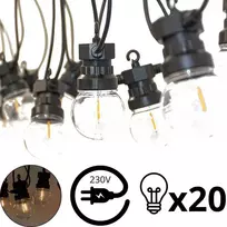 ProGarden sodo švieselių girlianda 20 LED