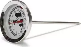 Patisse 10 cm kepimo termometras sidabro nerūdijančio plieno