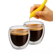 Winder Home Termo stiklinės 250 ml (2 vnt.) + elektrinis dekoravimo rašiklis kavai ir desertams