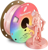 Polymaker Panchroma PLA Silk 1.75mm 1kg - Silk Quartz Rožinė