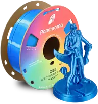 Polymaker Panchroma PLA Silk 1.75mm 1kg - Silk Mėlyna