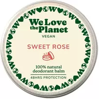We Love The Planet Vegan Dezodorantas Balm Sweet Rose kreminis dezodorantas, 35 g