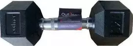 Outliner YLDB35 guminis hantelis 1 x 7kg
