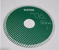 0,6mm švaraus pjovimo 100x0,6x5x22,23 Shine, Distar deimantinis diskas plytelėm